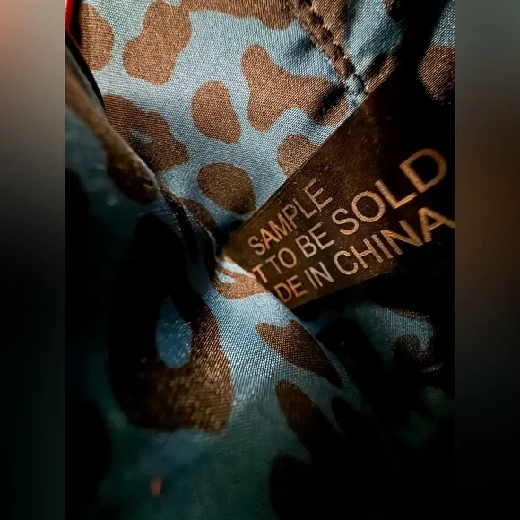 REBECCA MINKOFF Mini Studded/Quilted ‘Affair’ Chain Strap Bag Red w/ Gold Studs - Picture 10 of 11